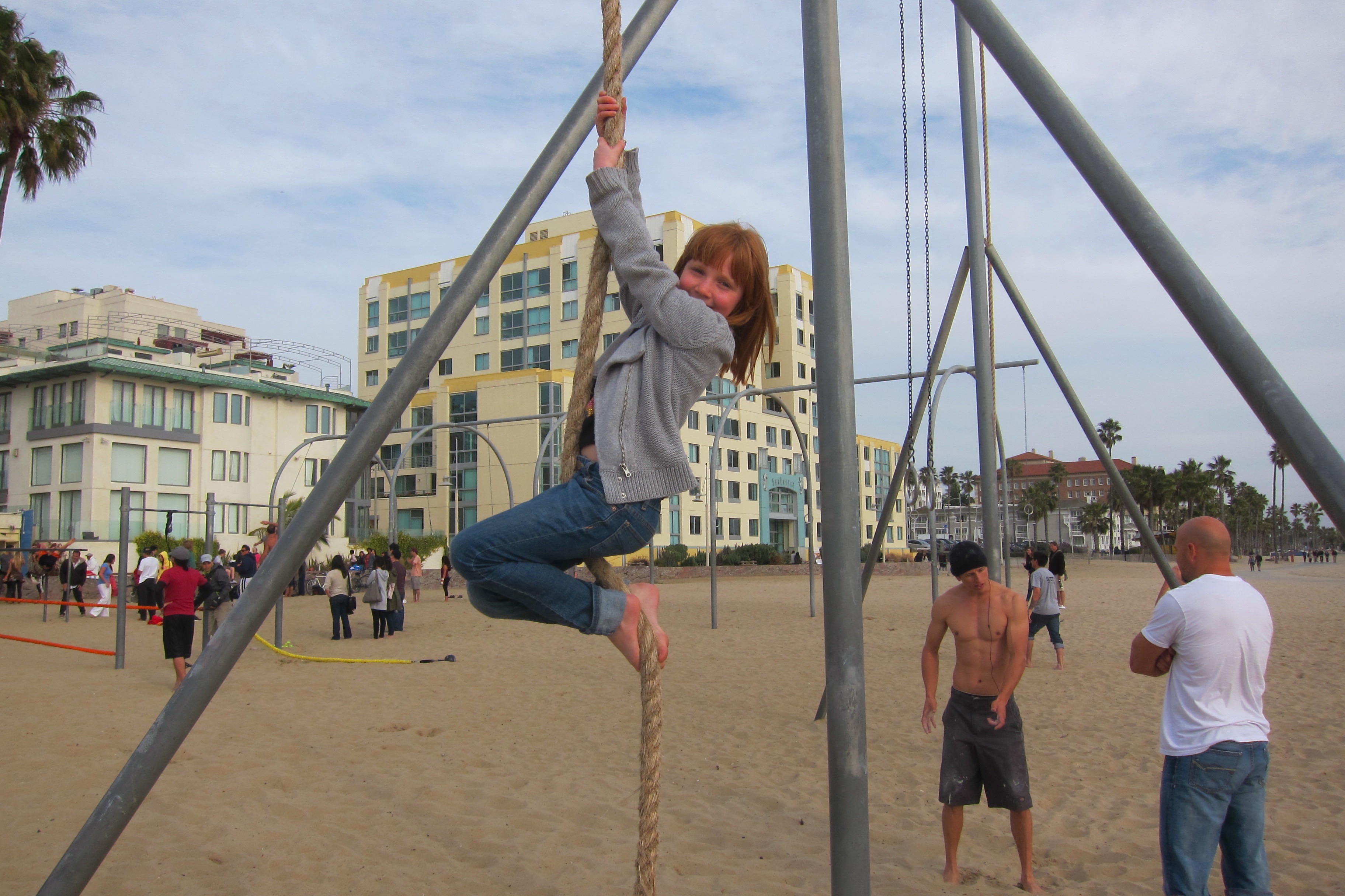 Venice Beach playgrounds